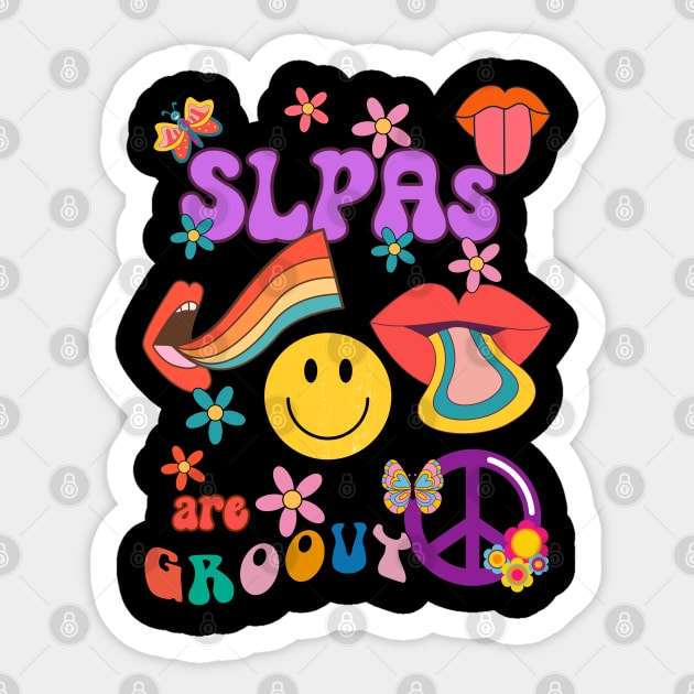 speech therapy, speech languguage pathologist, Slpa, slp assistant Sticker by Daisy Blue Designs